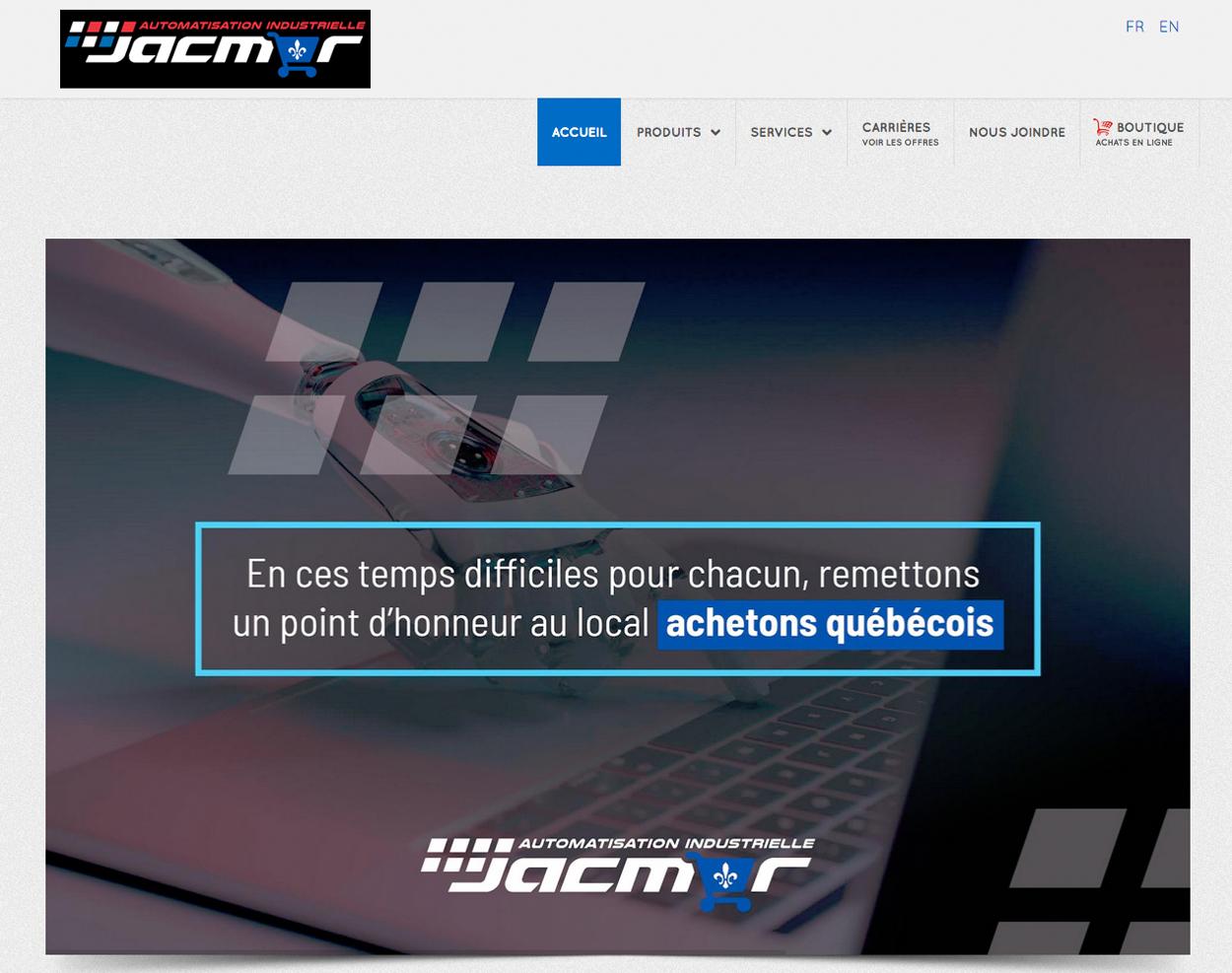 Site Web - JACMAR Automatisation